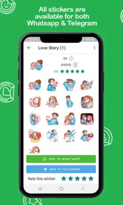 Sticker Market android App screenshot 1