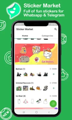 Sticker Market android App screenshot 3